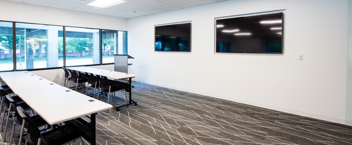 High Tech Training Room Classroom For 50 Dallas Tx Off Site