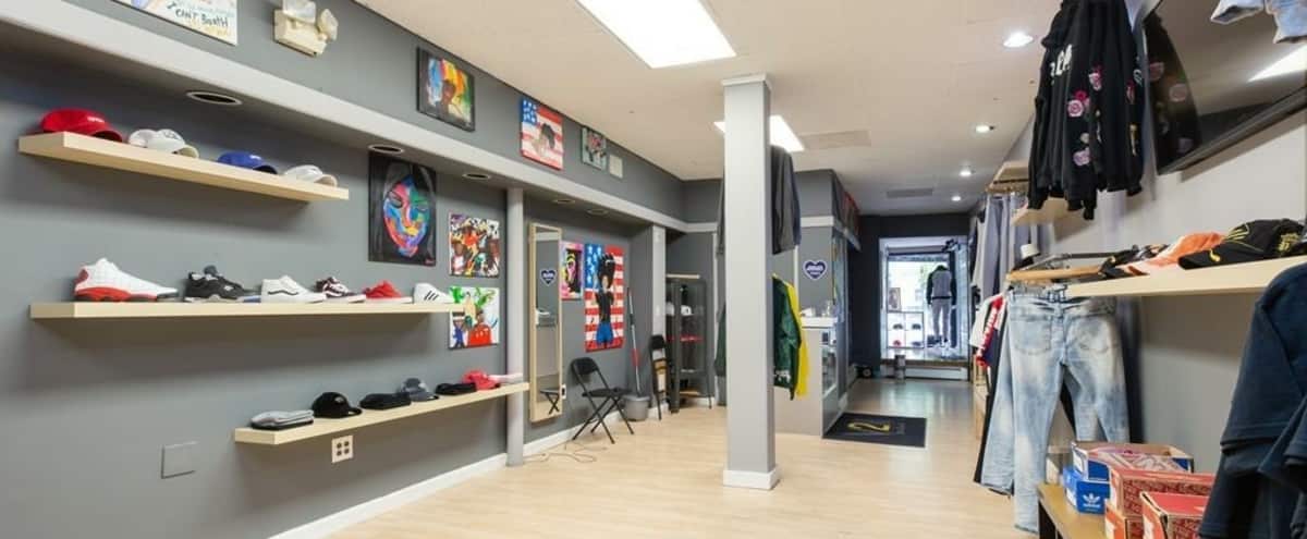 Urban Boutique With Great Lighting Plenty Of Art For An Artsy