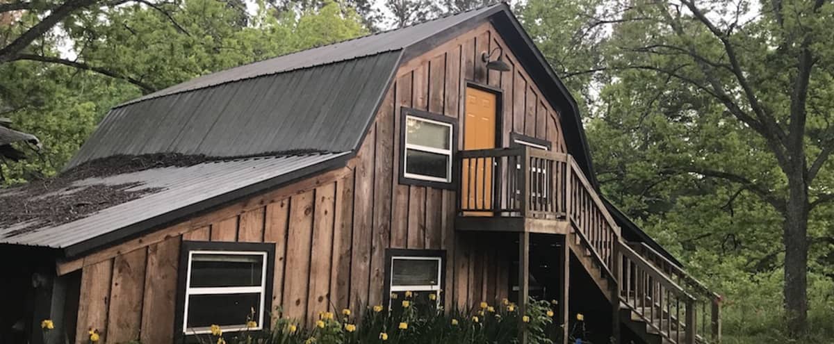 100 Year Old Barn And Art Gallery Located In The Mccrary