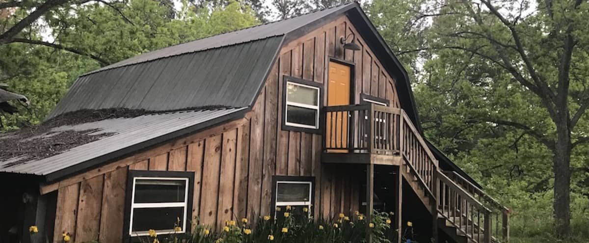 100 Year Old Barn And Art Gallery Located In The Mccrary