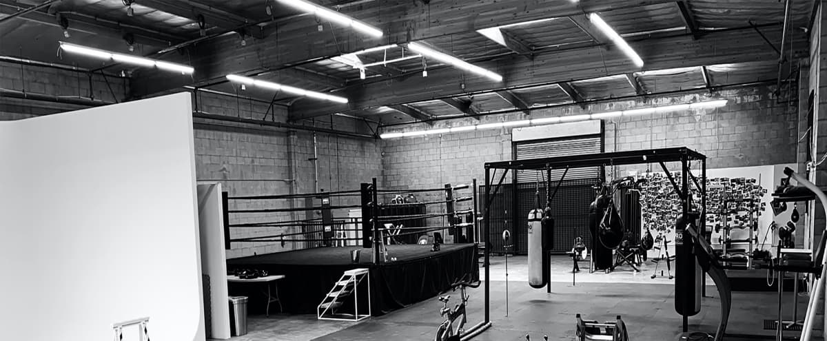 Boxing Gym In A Warehouse Side Office Los Angeles Ca Event Peerspace