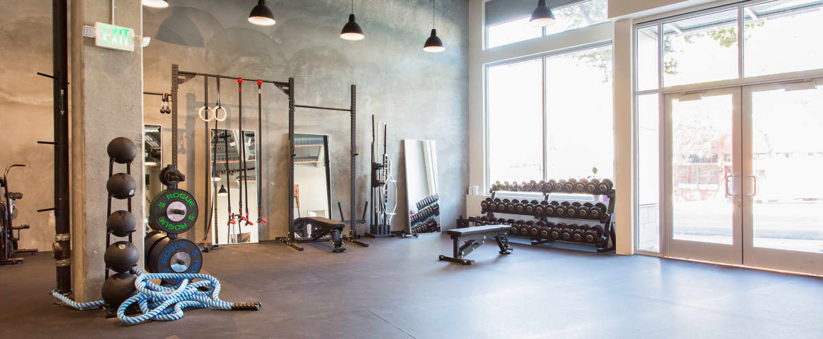 Industrial Fitness & Nutrition Studio on Market St., 2100sq/ft, open floor plan, south facing, great light in San Francisco Hero Image in Hayes Valley, San Francisco, CA