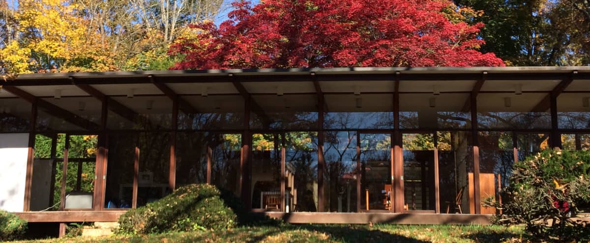 Glass House In The Woods Pottstown Pa Production Peerspace