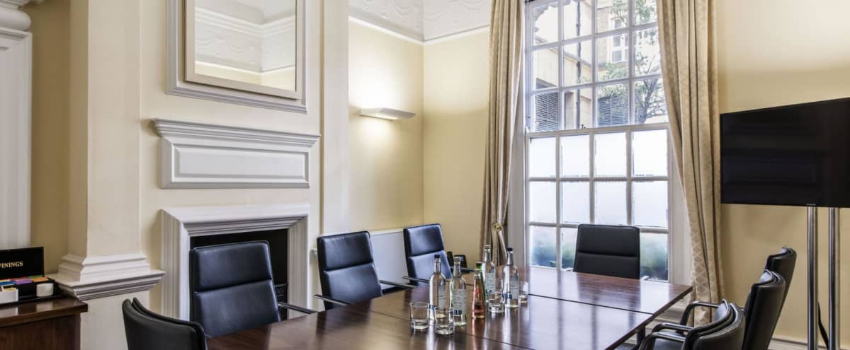 Elegant Boardroom in the Heart of Covent Garden with Natural Light - The Lutyens Room in London Hero Image in Covent Garden, London, 