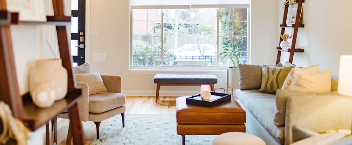Bright and Airy with a Midcentury Design: The Ballard Socialite in Seattle Hero Image in Ballard, Seattle, WA