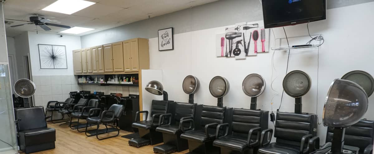 Bright, Modern Hair Salon in Miramar Hero Image in undefined, Miramar, FL