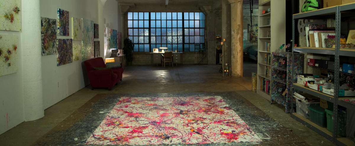 Abstract Artist Studio Live Work Dtla With Roof Access Los Angeles Ca Production Peerspace
