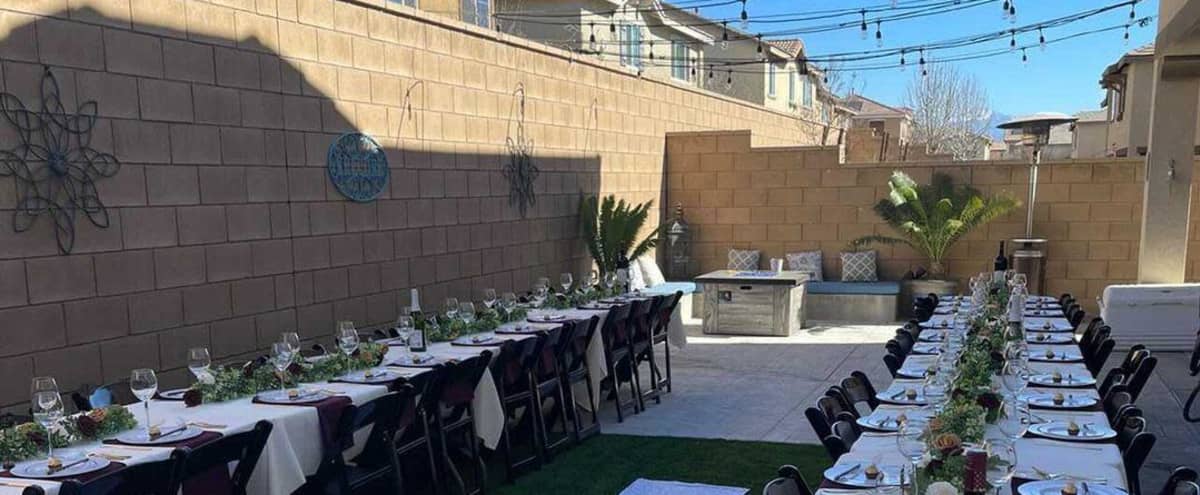 Stylish backyard for intimate weddings and gatherings in Fontana Hero Image in undefined, Fontana, CA