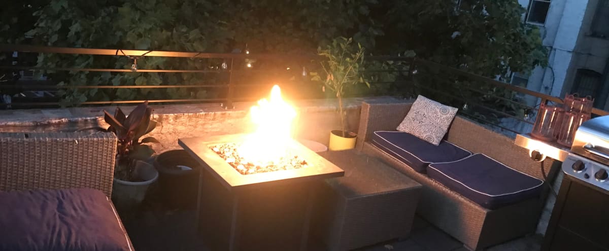 Bright Brooklyn Apartment With Balcony, Can You Have A Fire Pit On An Apartment Balcony