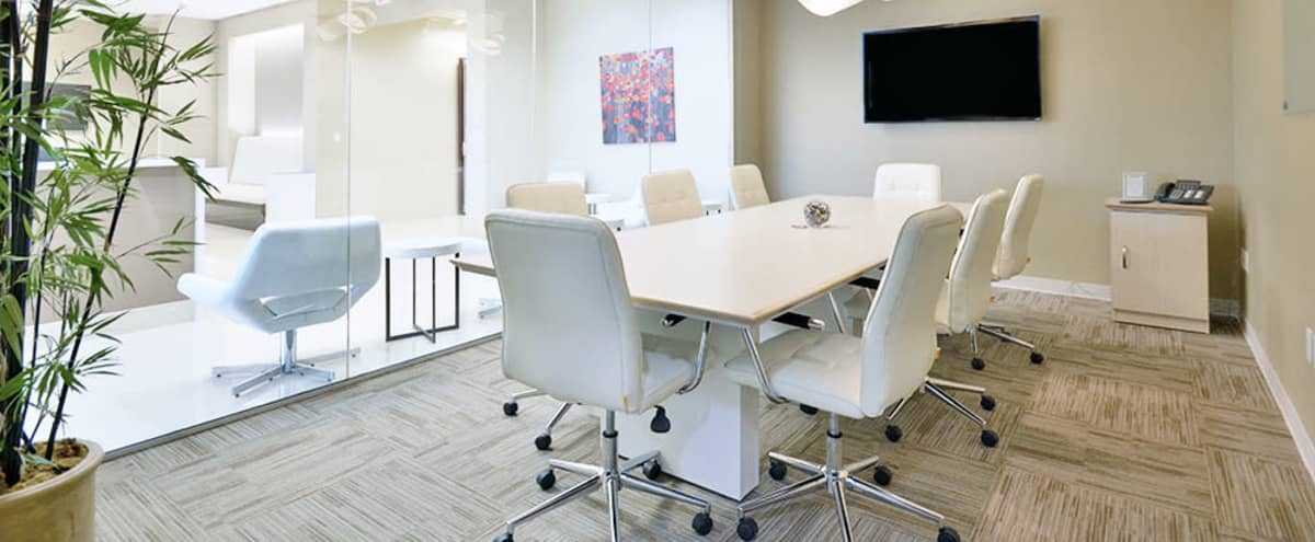 8 Person Conference Room in Frisco Hero Image in Hall Office Park, Frisco, TX