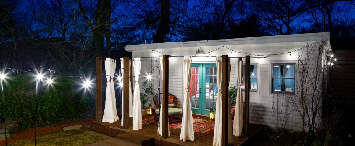 Mid Century Tropical Meets Moroccan Decor In Historic Cabbagetown