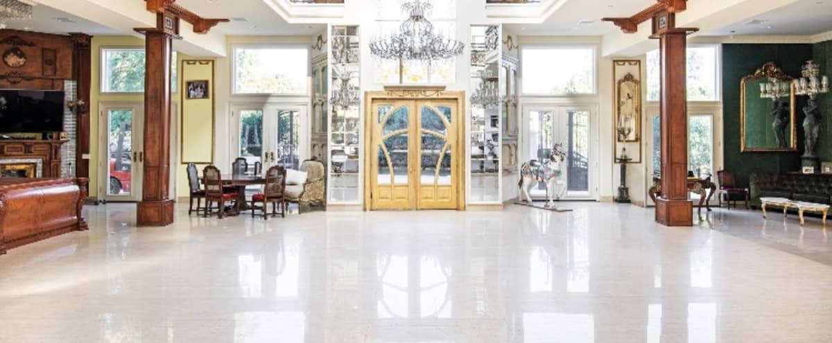 BEVERLY HILLS LUXURY FRENCH STYLE MANSION ESTATE WITH NATURAL LIGHT in Los Angele Hero Image in Brentwood, Los Angele, CA
