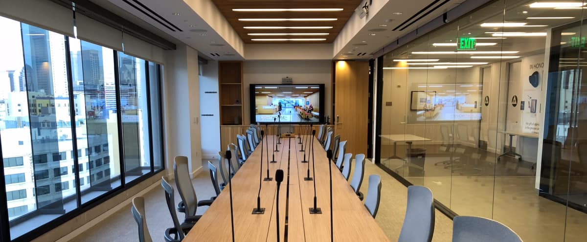 High Tech 9th Floor Conference Room Overlooking U N Plaza San Francisco Ca Off Site Peerspace