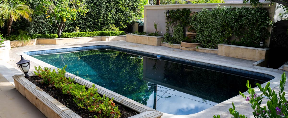 Luxury Pool & Backyard | Pool Rental in Beverly Hills Hero Image in The Flats, Beverly Hills, CA