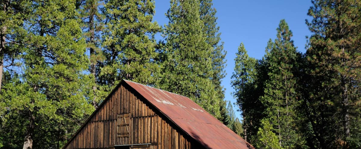 Restored 118 Year Old Barn And Apple Orchard Gold Country Sierra