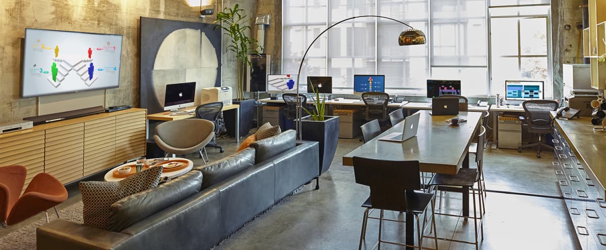 Soma Natural Light Conference Room Open Workspace In Industrial Chic Building San Francisco Ca Off Site Peerspace
