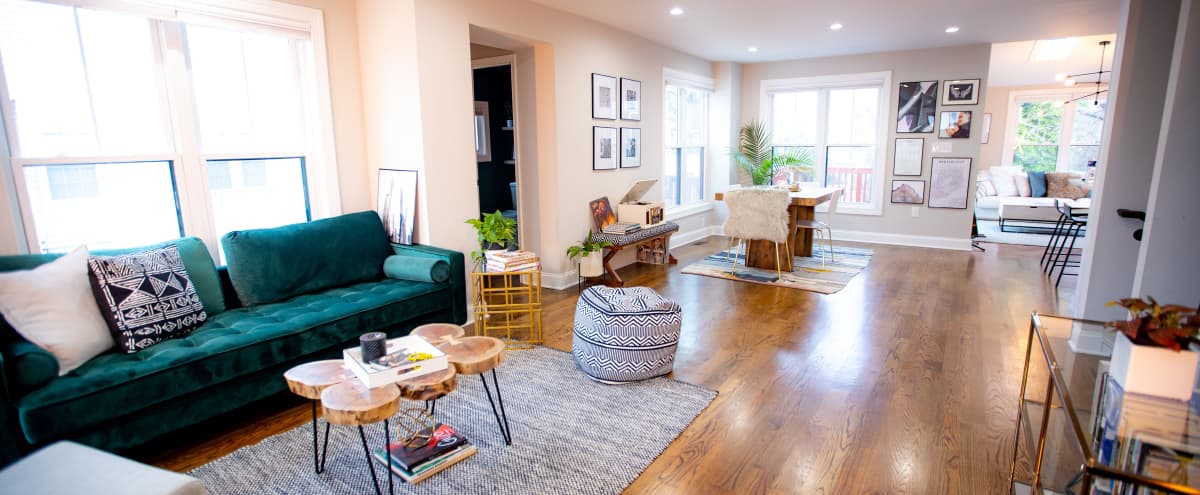 Modern Stylish Event Space With Open Floor Amazing Natural