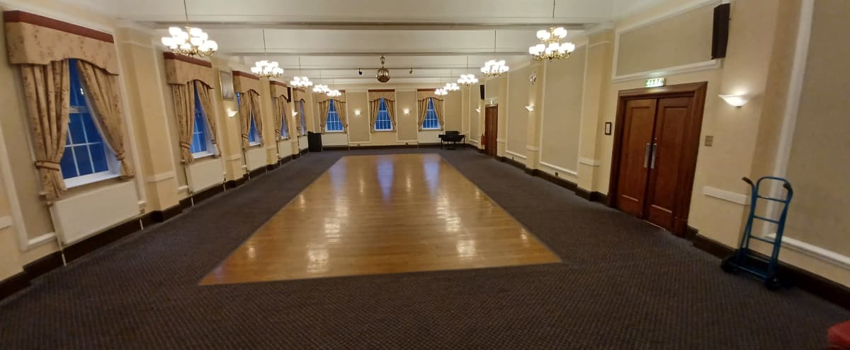Large Function Room with Dance Floor for Events in Manchester Hero Image in Hemsley House, Manchester, 