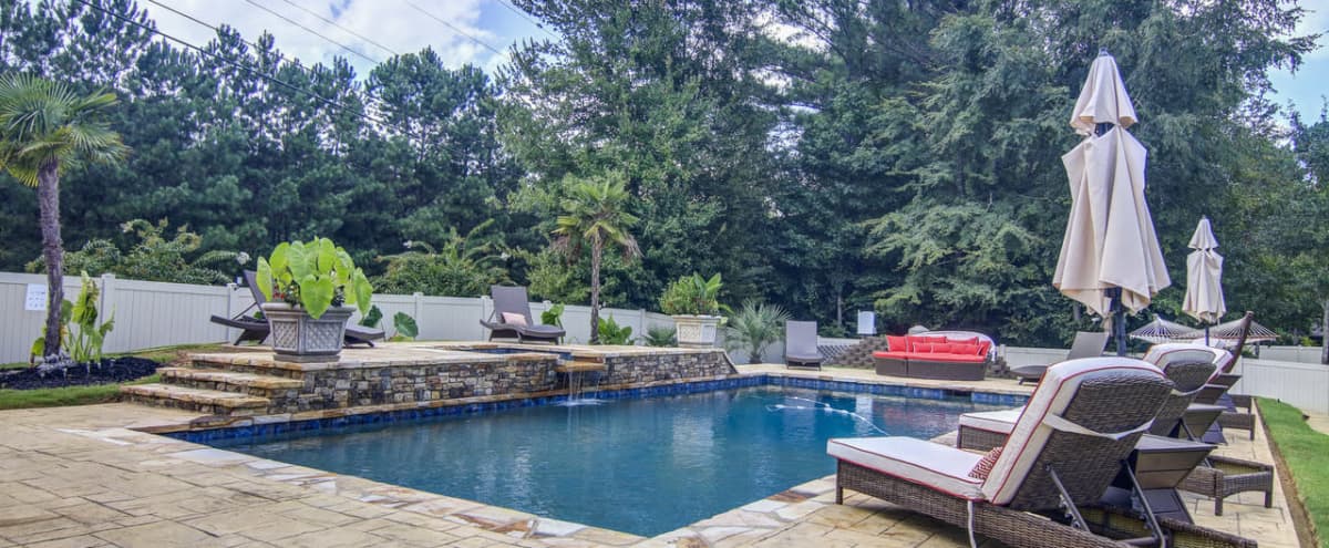Resort Style Home in Upscale neighborhood w/ executive style pool in Lawrenceville Hero Image in undefined, Lawrenceville, GA
