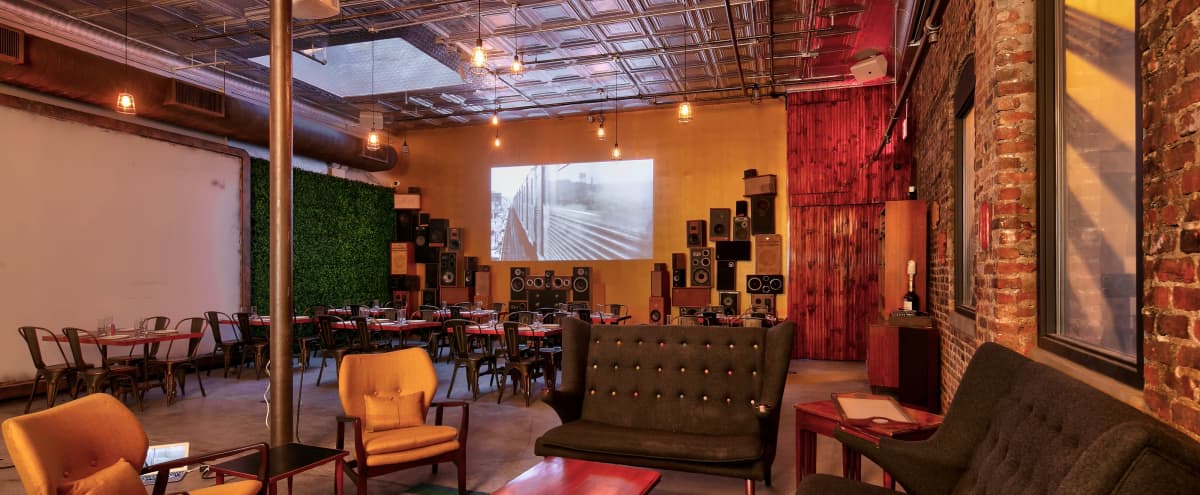 Midtown Eclectic Industrial Venue with Private Bar in New York Hero Image in Midtown Manhattan, New York, NY