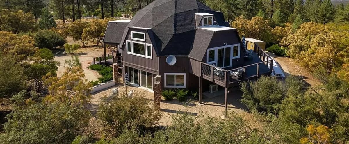 Modern, Geodesic Dome Home on 4.68 Acre Ranch in Mountain Center Hero Image in undefined, Mountain Center, CA