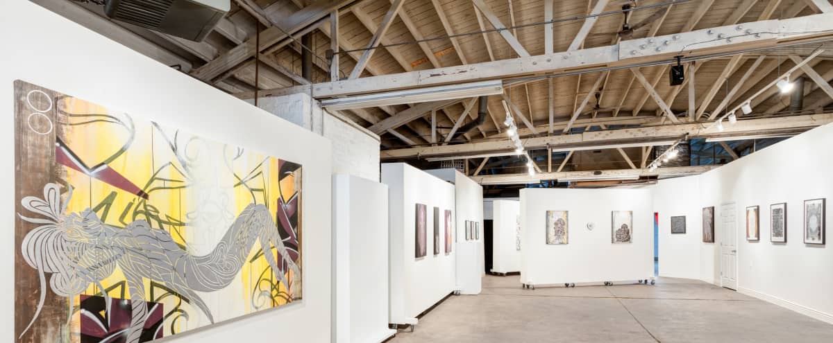 Spacious Industrial Gallery Event Space 10 Min From Downtown
