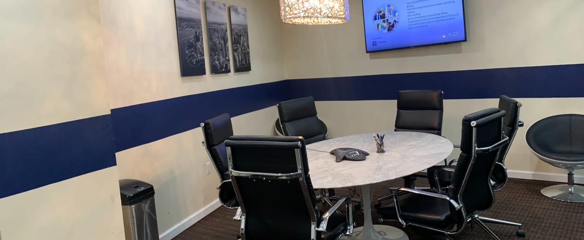 Perfect Meeting Room B with Marble Table for up to 6 People - TS in NEW YORK Hero Image in Midtown, NEW YORK, NY