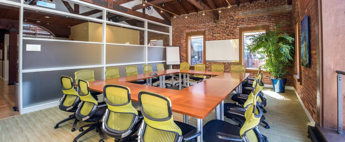 Exposed Brick Boardroom In The Heart Of Georgetown