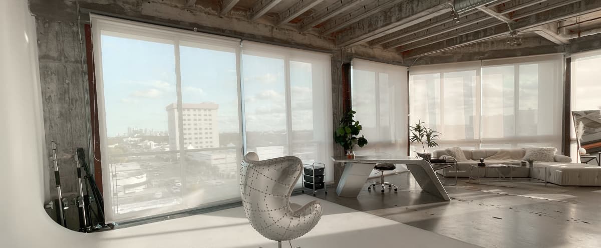 Daylight Loft Photo Studio with High Ceilings in Miami Hero Image in Upper East Side, Miami, FL