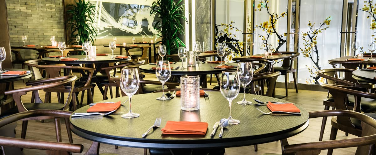 Modern Dining Room In Union Square San Francisco Ca Event