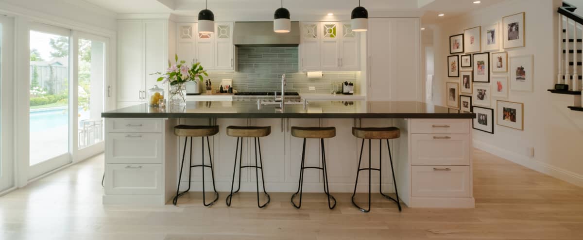 Designer Modern House Gourmet Kitchen Kentfield Ca