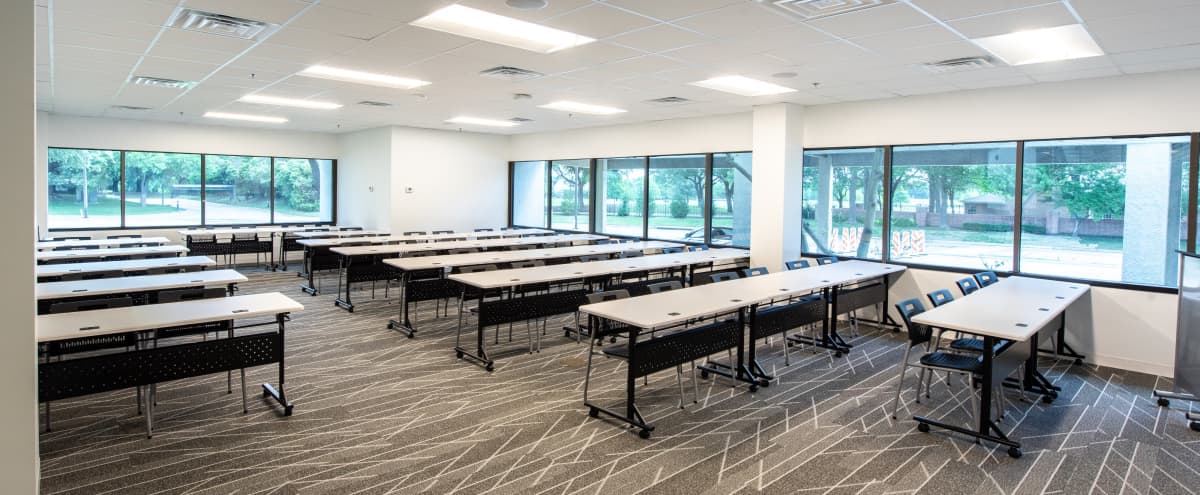 High Tech Training Room Classroom Event Space For 50 Dallas Tx