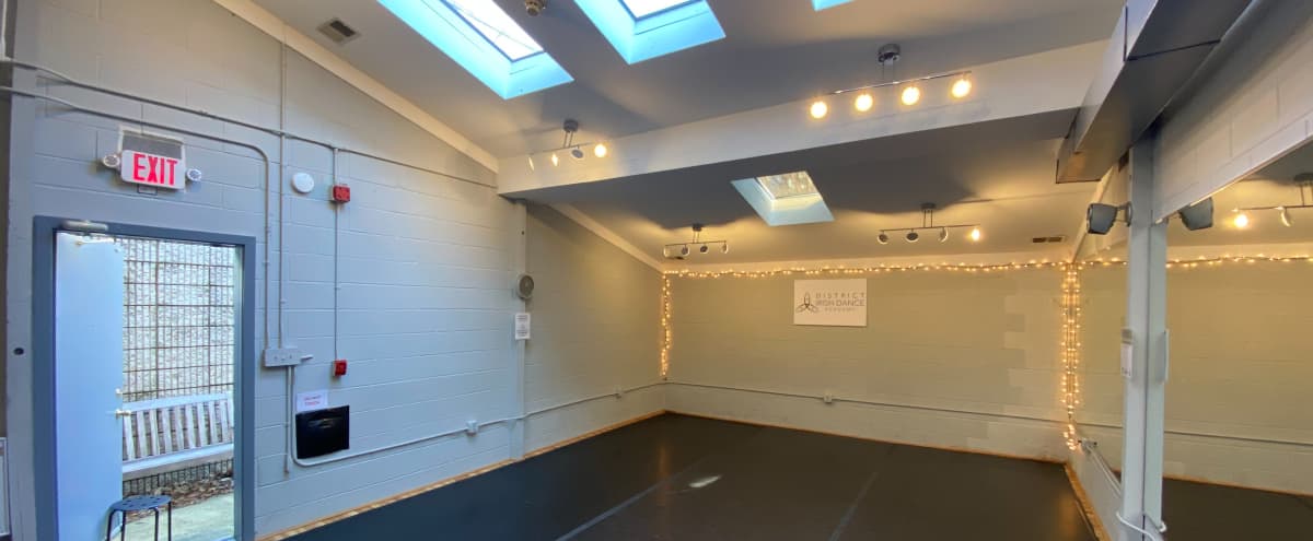 Bright Dance Studio with Skylights in Washington Hero Image in Palisades, Washington, DC