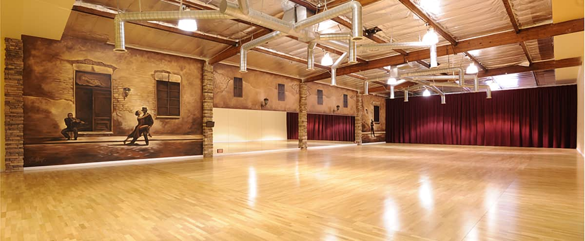 Spacious Ballroom Dance Hall Venue  in the Heart of San 