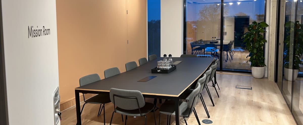 12 Person Meeting Room in a Brand New Co-working Space | With Access to Kitchen & Common Areas in London Hero Image in undefined, London, 