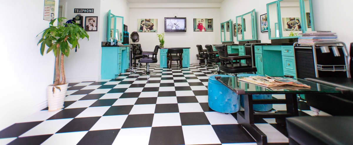 Spacious 50s Themed Vintage Beauty Salon Glendale Ca Production Peerspace