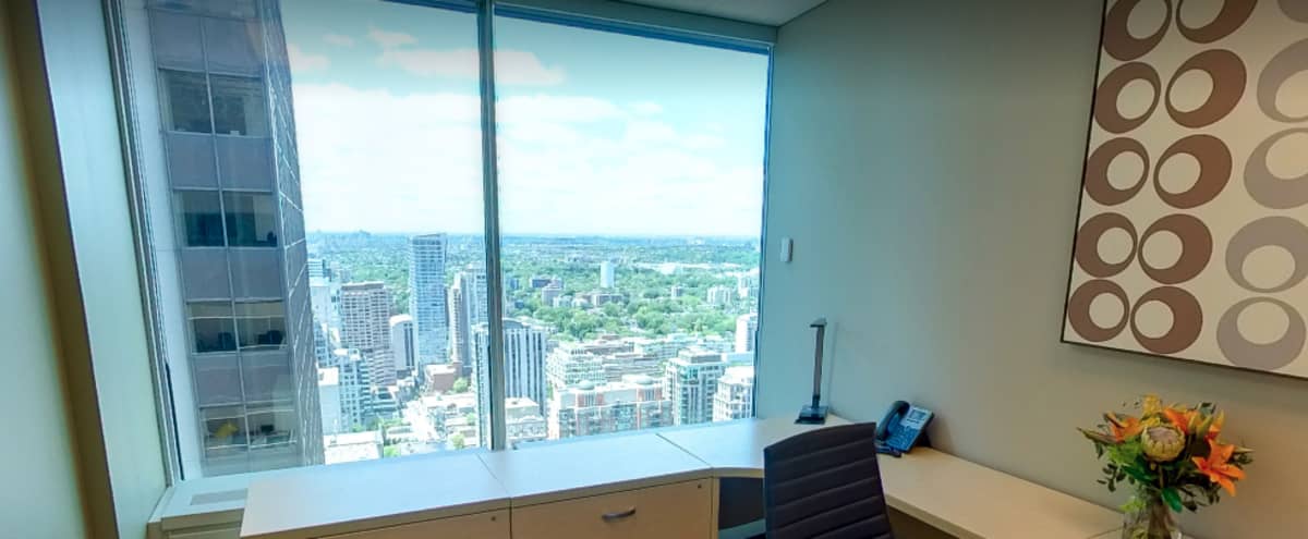 High-Rise Private Office with Skyscraper Views in Toronto Hero Image in Midtown Toronto, Toronto, ON