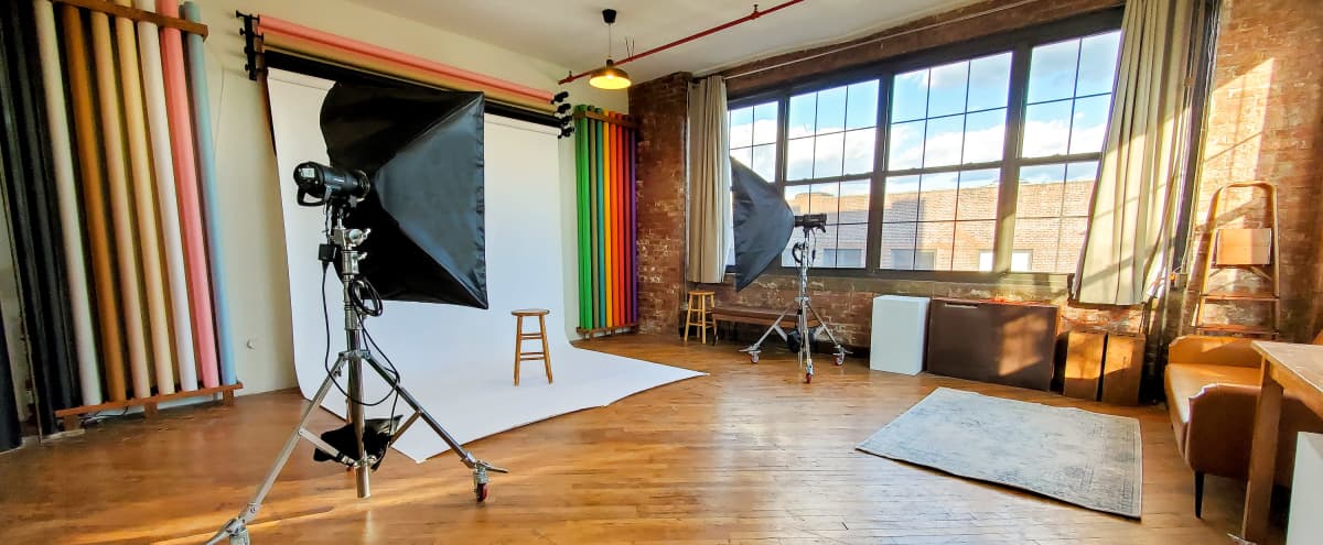 Daylight Photo/Video Studio in East Williamsburg Equipment Included in Brooklyn Hero Image in East Williamsburg, Brooklyn, NY