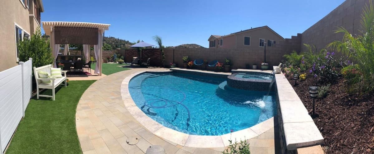 Stunning Home with Beautiful Pool and Cabana in Escondido Hero Image in North Broadway, Escondido, CA