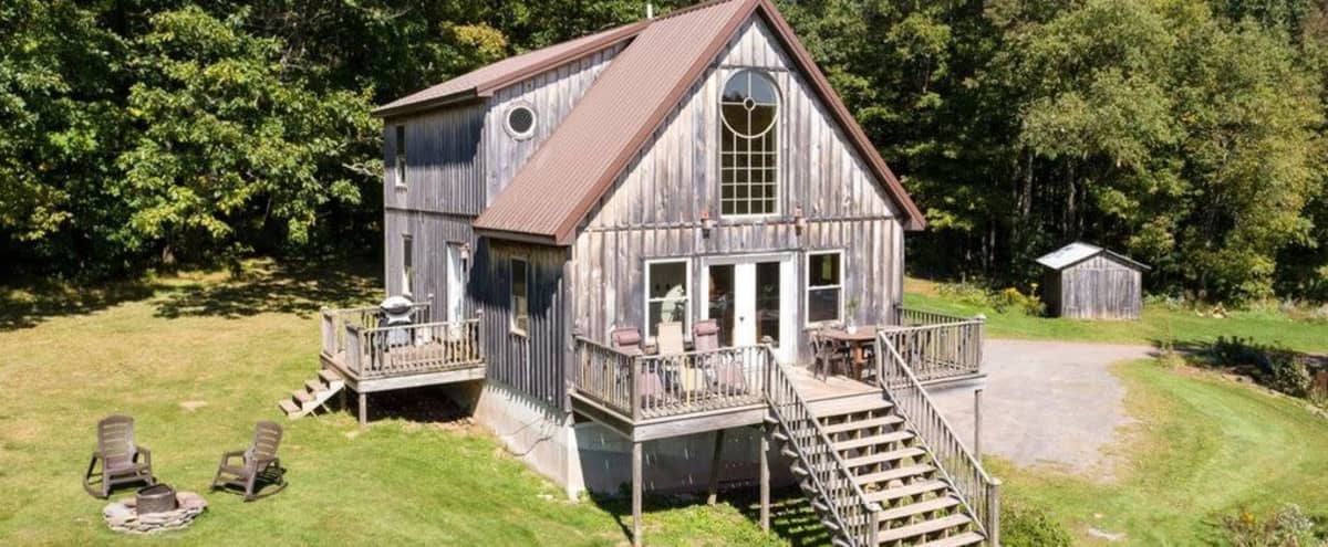 Mountain Chalet with 5 Private Acres in Bovina Center Hero Image in undefined, Bovina Center, NY