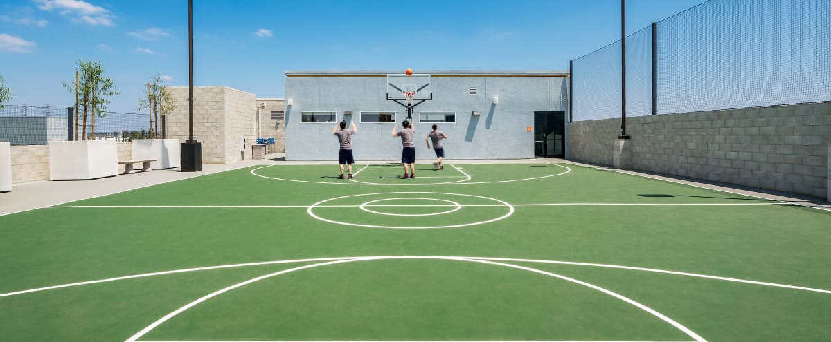 Rooftop Basketball Court In Anaheim Anaheim Ca Event Peerspace