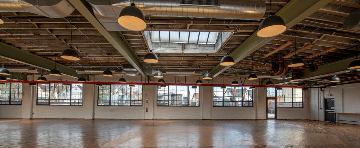 Incredible Meeting Space With Exposed Beams and Pipes in Baltimore Hero Image in Homeland, Baltimore, MD