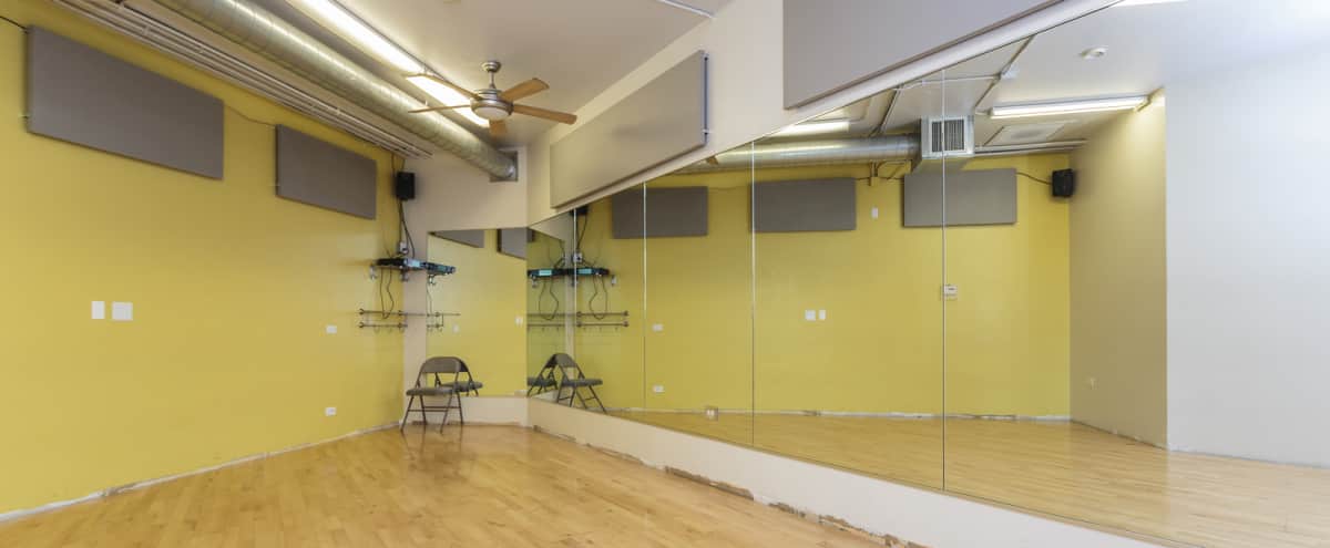 Small Dance Studio Available for Creative Use | Studio 1 in Chicago Hero Image in South Loop, Chicago, IL