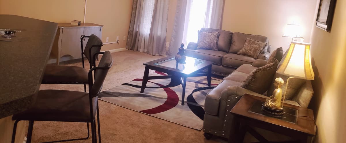 Luxury Roomy Apartment with Pool and Gym Amenities. in Loganville Hero Image in Rosebud Commons Shopping Center, Loganville, GA