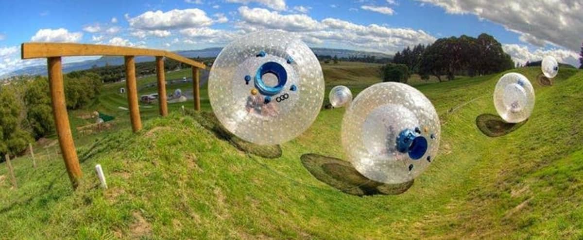 Zorbing Adventure meets Downtown Pigeon Forge Mountains in Pigeon Forge Hero Image in undefined, Pigeon Forge, TN