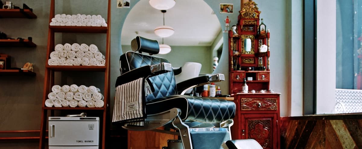 Ideal For Production | Contemporary Luxury High-End Barbershop in London Hero Image in Lambeth, London, 