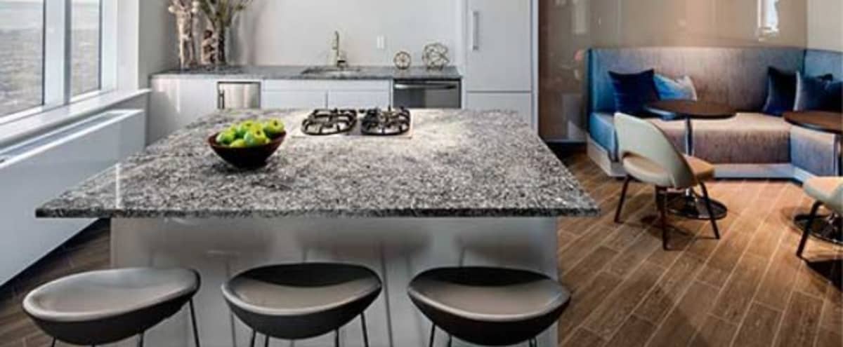Private Dining Room With City Views And Outdoor Terrace In The