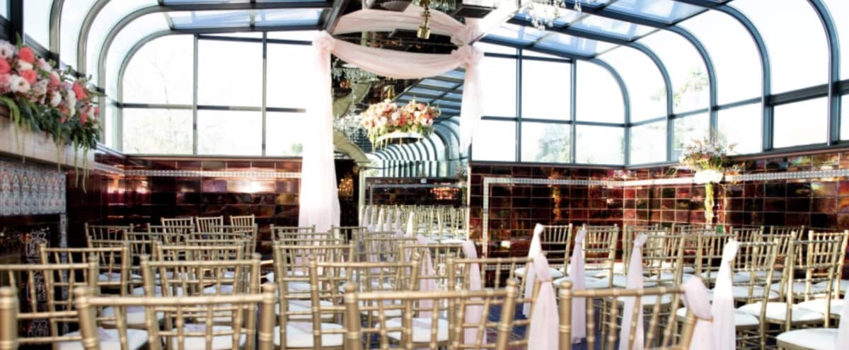 Intimate Moroccan Atrium Event Space Atop Legendary Mansion Las