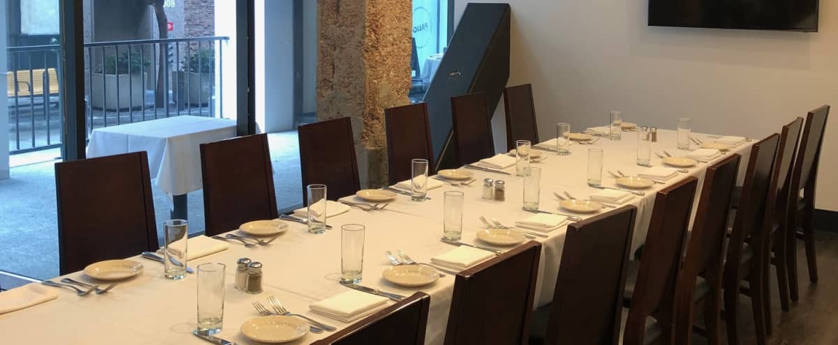 Private Dining Meeting Room In Financial District Restaurant Sf