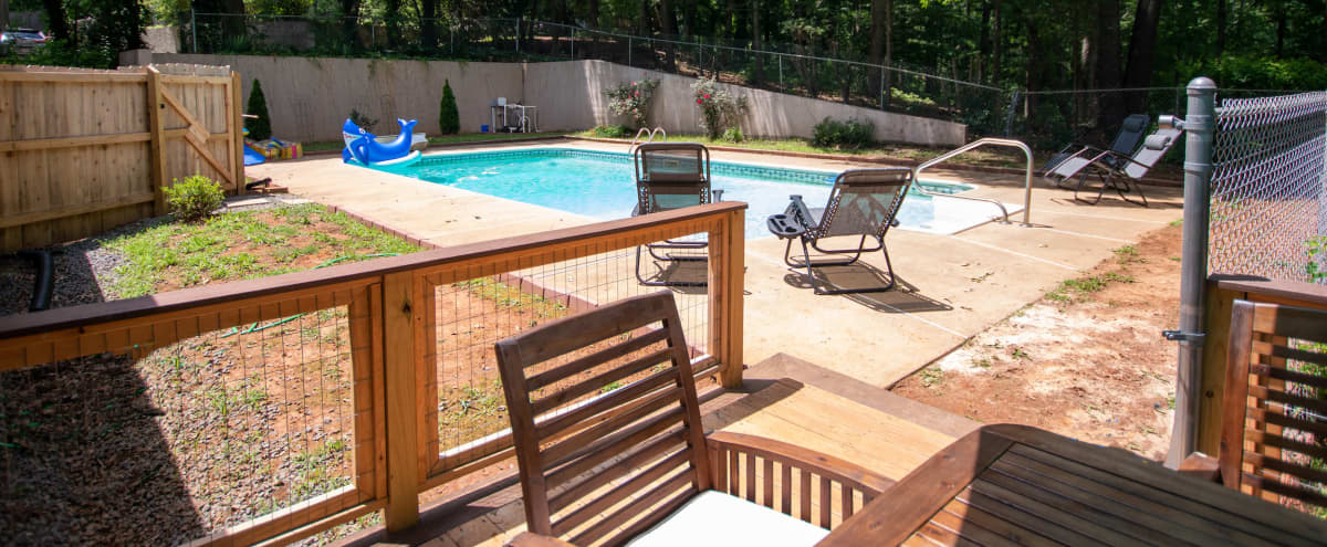 Serene Natural Surround with Pool in Cartersville Hero Image in undefined, Cartersville, GA